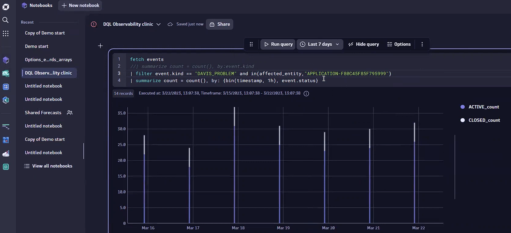 DQL-observability-clinic