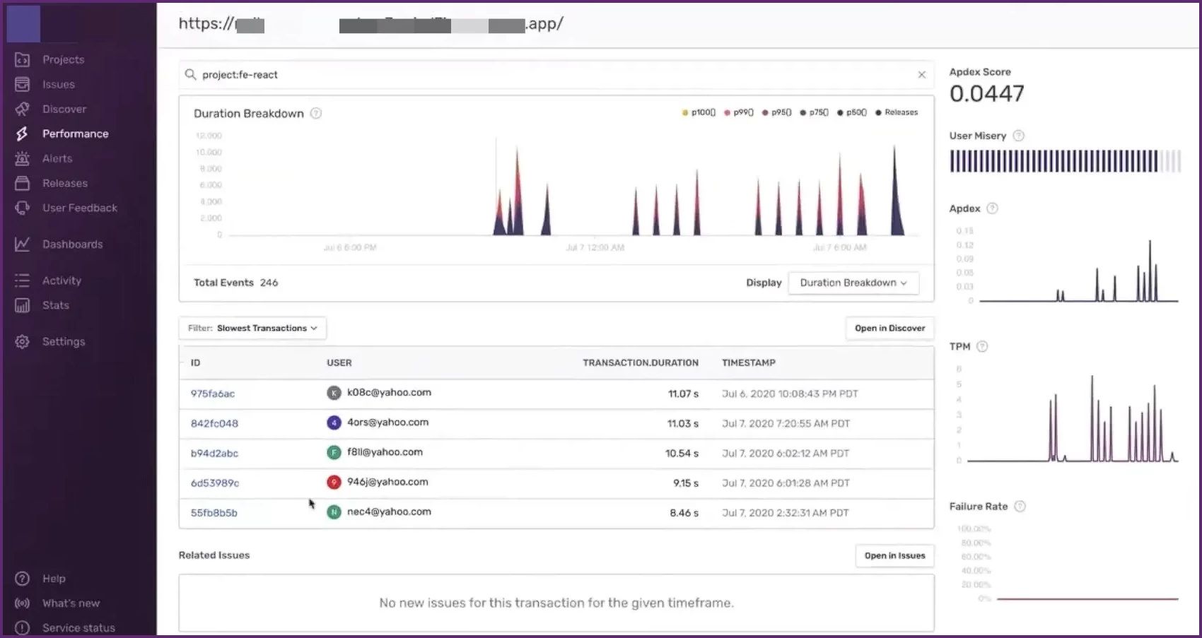 sentry-performance-monitoring