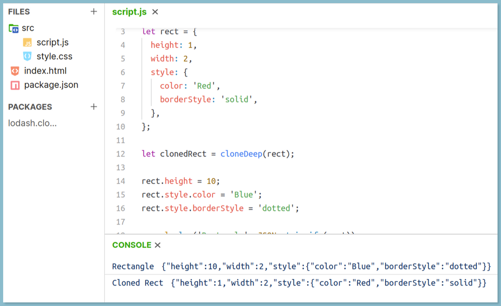 Deep Cloning in JavaScript