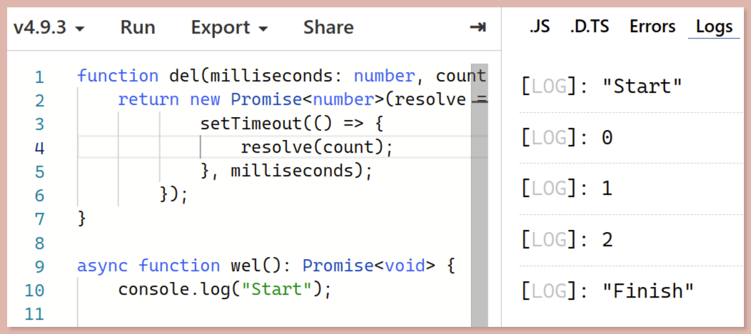 async await variable assignment