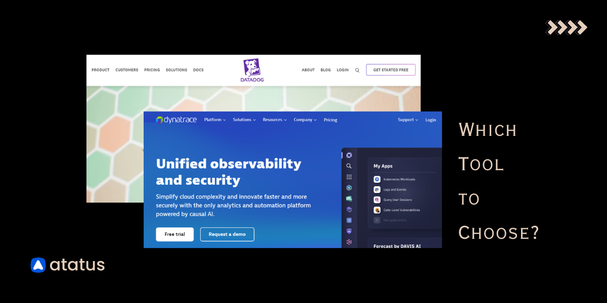 Datadog vs Dynatrace - A Detailed Comparison